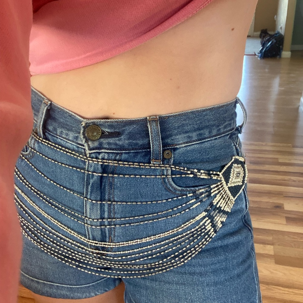 Beaded Chain Belt
